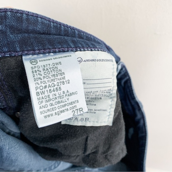 Adriano Goldschmied Women’s Dark Wash Jeans Sz 27 - Picture 7 of 9